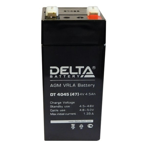 Аккумулятор Delta DT 4045 (47мм)