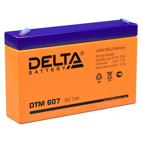 Аккумулятор Delta DTM 607