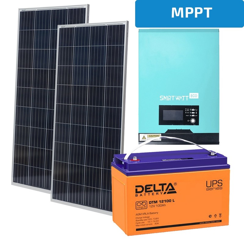 Солнечная электростанция Smart-1K 40A MPPT