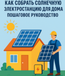 Как собрать солнечную электростанцию для дома: пошаговое руководство