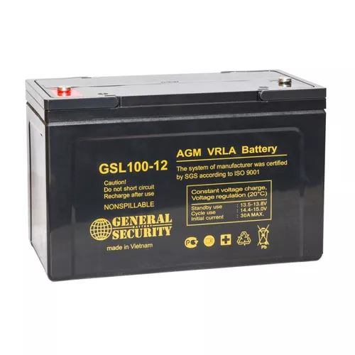 Аккумулятор General Security GSL 100-12