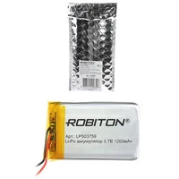 Аккумулятор ROBITON LP503759 3.7В 1200мАч PK1 14064 Аккумулятор ROBITON LP503759 3.7В 1200мАч PK1 14064