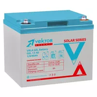Аккумулятор Vektor Energy GEL 12-40 Аккумулятор Vektor Energy GEL 12-40