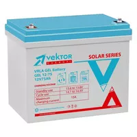 Аккумулятор Vektor Energy GEL 12-75 Аккумулятор Vektor Energy GEL 12-75