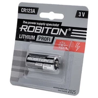 Элемент питания ROBITON PROFI CR123A BL1 13263 Элемент питания ROBITON PROFI CR123A BL1 13263