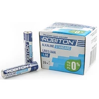 Элемент питания ROBITON STANDARD LR03 BULK20 13982 Элемент питания ROBITON STANDARD LR03 BULK20 13982