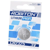 Элемент питания ROBITON PROFI R-CR2325-BL1 CR2325 BL1 14629 Элемент питания ROBITON PROFI R-CR2325-BL1 CR2325 BL1 14629