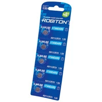 Элемент питания ROBITON STANDARD R-AG11-0-BL5 AG11 (0% Hg) BL5 16946 Элемент питания ROBITON STANDARD R-AG11-0-BL5 AG11 (0% Hg) BL5 16946