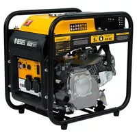 Инверторный генератор GT-2500iF, 2,5 кВт, 230 В, бак 5 л, ручной старт Denzel Инверторный генератор GT-2500iF, 2,5 кВт, 230 В, бак 5 л, ручной старт Denzel