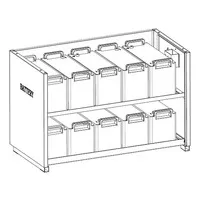 Батарейный шкаф Eltena BFT10A