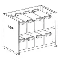 Батарейный шкаф Eltena BFT8A