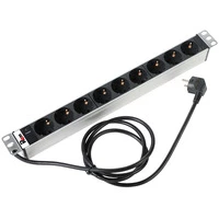 Блок розеток Rem-16 ЦМО 9 Schuko, шнур 1,8 м Блок розеток Rem-16 ЦМО 9 Schuko, шнур 1,8 м