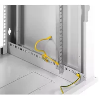 Шкаф телекоммуникационный настенный ЦМО разборный ЭКОНОМ 9U (600 × 650) дверь стекло ШРН-Э-9.650