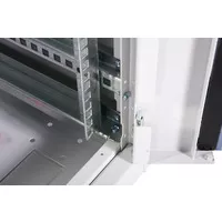 Шкаф телекоммуникационный напольный ЦМО ЭКОНОМ 24U (600 × 800) дверь стекло, дверь металл ШТК-Э-24.6.8-13АА