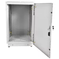 Шкаф телекоммуникационный напольный ЦМО 18U (600 × 600) дверь металл ШТК-М-18.6.6-3ААА