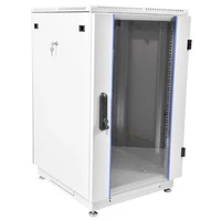 Шкаф телекоммуникационный напольный ЦМО 18U (600 × 800) дверь стекло ШТК-М-18.6.8-1ААА Шкаф телекоммуникационный напольный ЦМО 18U (600 × 800) дверь стекло ШТК-М-18.6.8-1ААА