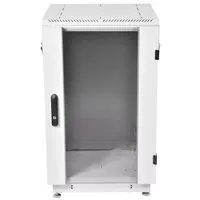 Шкаф телекоммуникационный напольный ЦМО 18U (600 × 800) дверь стекло ШТК-М-18.6.8-1ААА