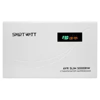 Стабилизатор напряжения SmartWatt AVR SLIM 5000RW Стабилизатор напряжения SmartWatt AVR SLIM 5000RW